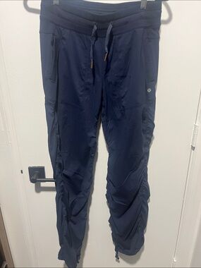 lululemon athletica Navy Drawstring Track Joggers